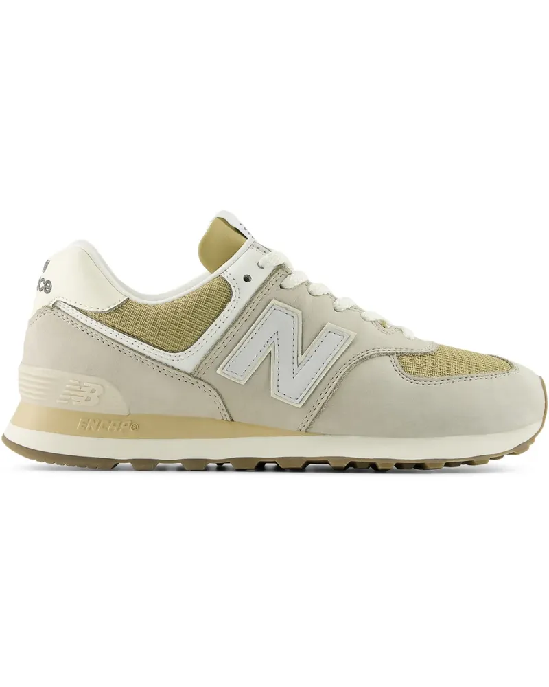 New Balance 574 Sneakers mit Mesh-Einsatz - Nude Nude
