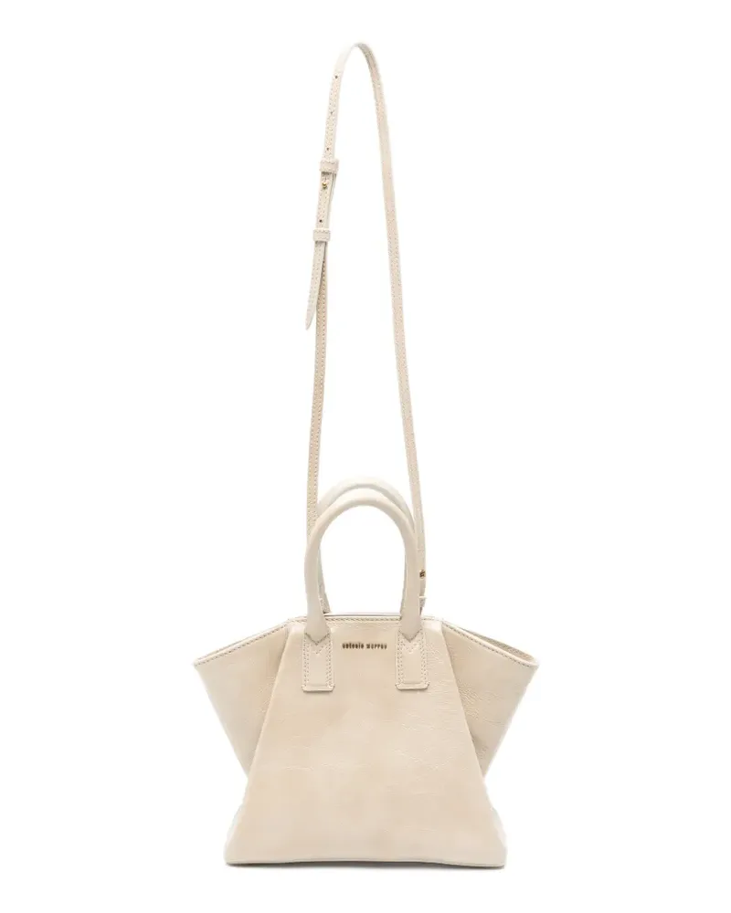 Antonio Marras small Chalk top-handles tote bag - Nude Nude