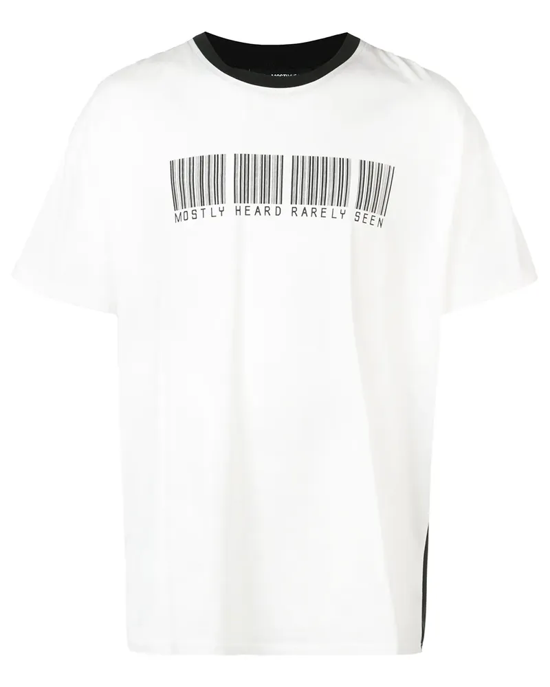 Mostly Heard Rarely Seen World Series' T-Shirt - Weiß Weiß