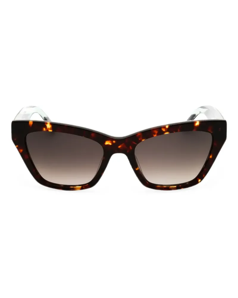 Kate Spade Fay Sonnenbrille mit geometrischem Gestell - Braun Braun