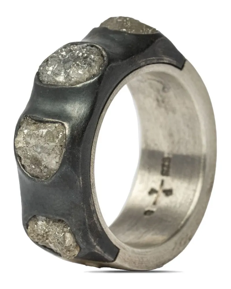 Parts Of Four Sistema Ring mit Diamant - Grau Grau