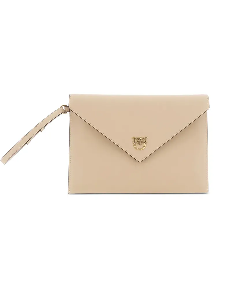 Pinko Klassische Clutch - Nude Nude