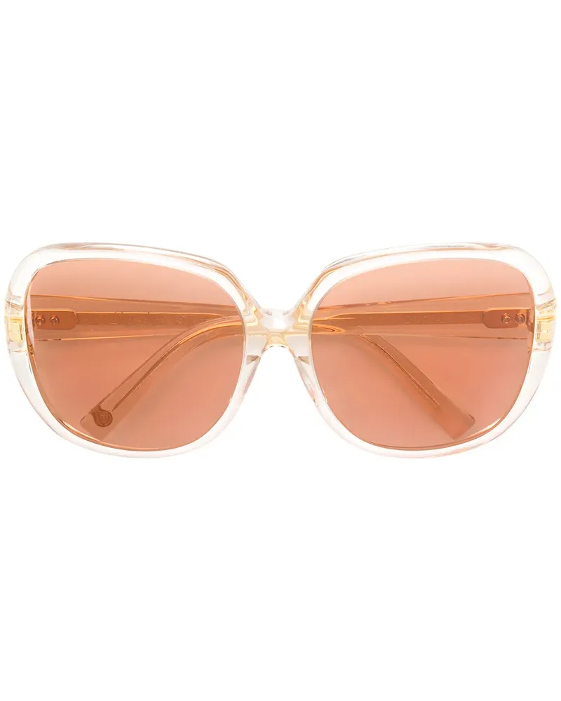 DITA Rechteckige Sonnenbrille - Rosa Rosa