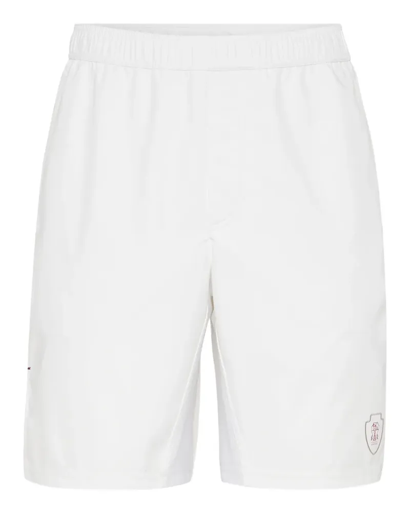 Brunello Cucinelli Shorts mit Einsätzen - Weiß Weiß