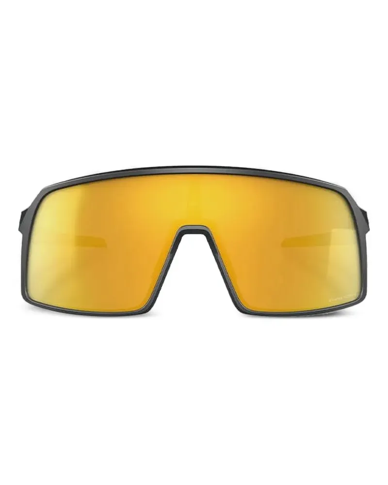 Oakley Sutro Sonnenbrille mit Shield-Gestell - Schwarz Schwarz