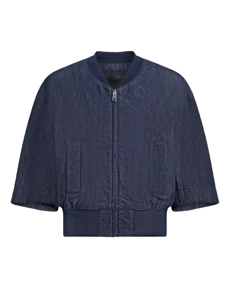 Dondup Bomberjacke mit Reißverschluss - Blau Blau