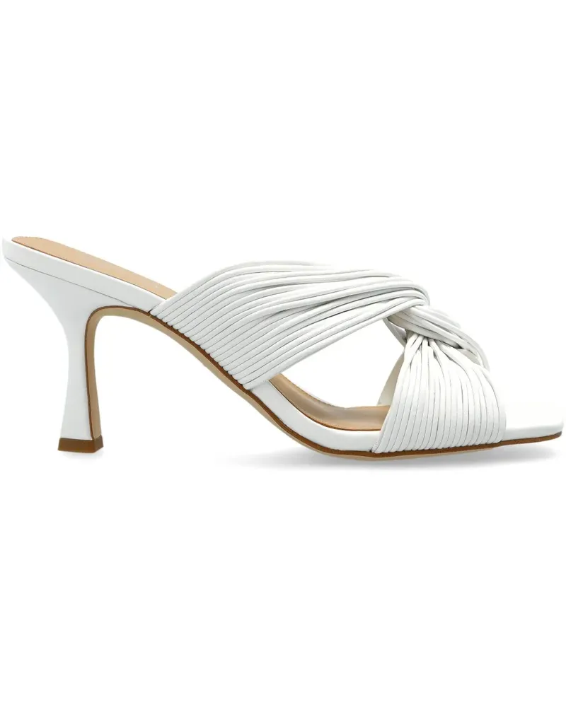 Michael Kors Alessia Mules 90mm - Weiß Weiß