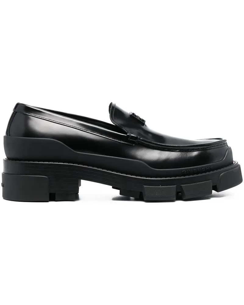 Givenchy Loafer mit Logo-Prägung - Schwarz Schwarz
