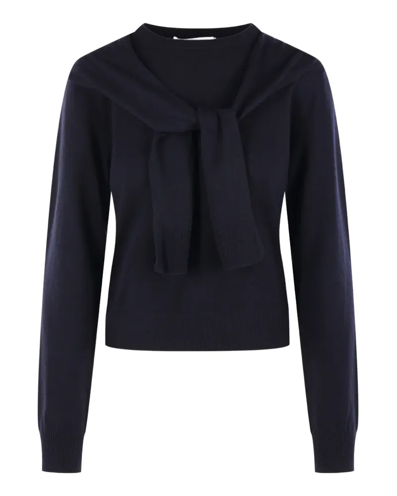arch4 Sonja Pullover im Layering-Look - Blau Blau