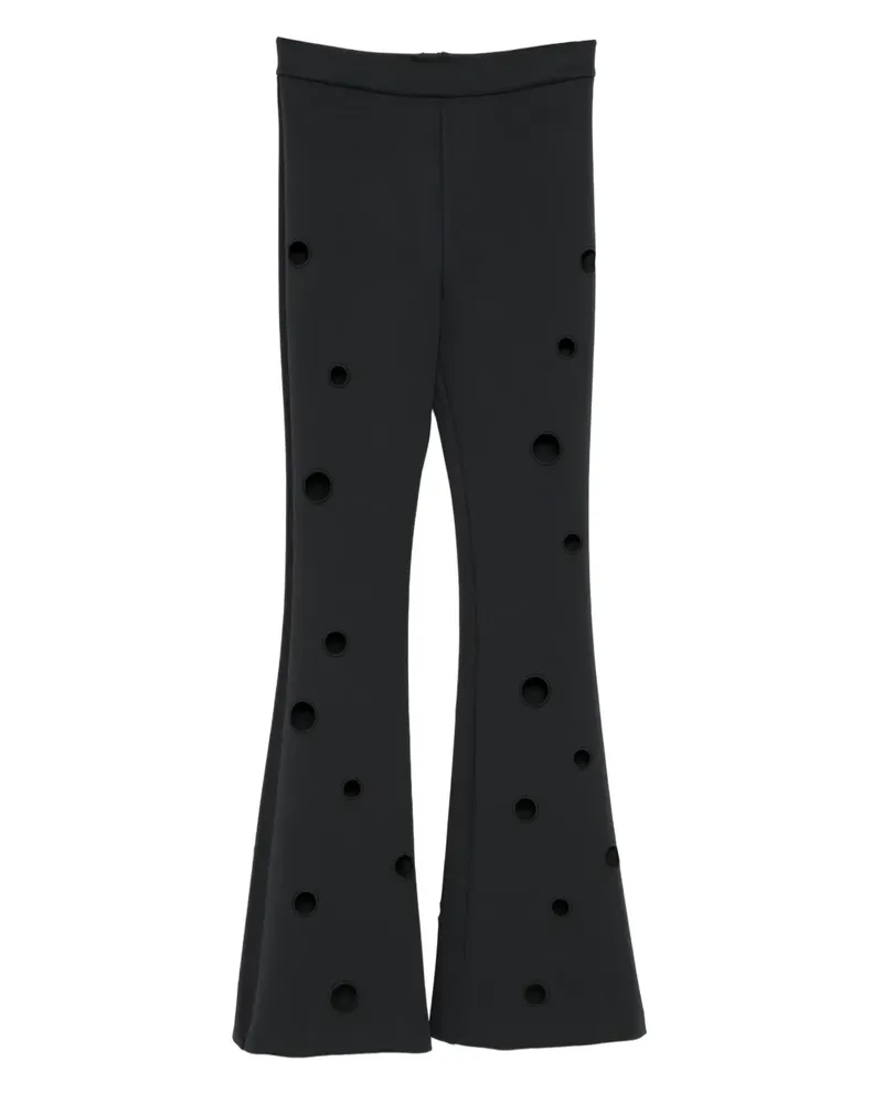 Cynthia Rowley Peekaboo Hose - Schwarz Schwarz