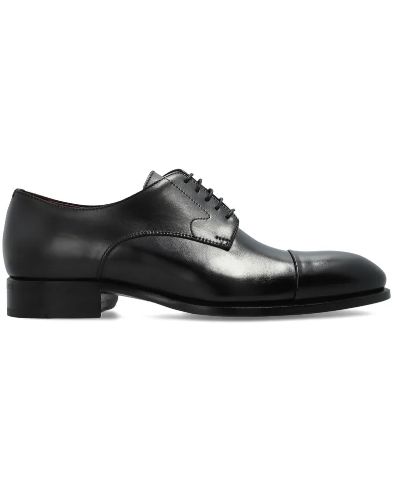 Brioni Oxford-Schuhe aus Leder - Schwarz Schwarz