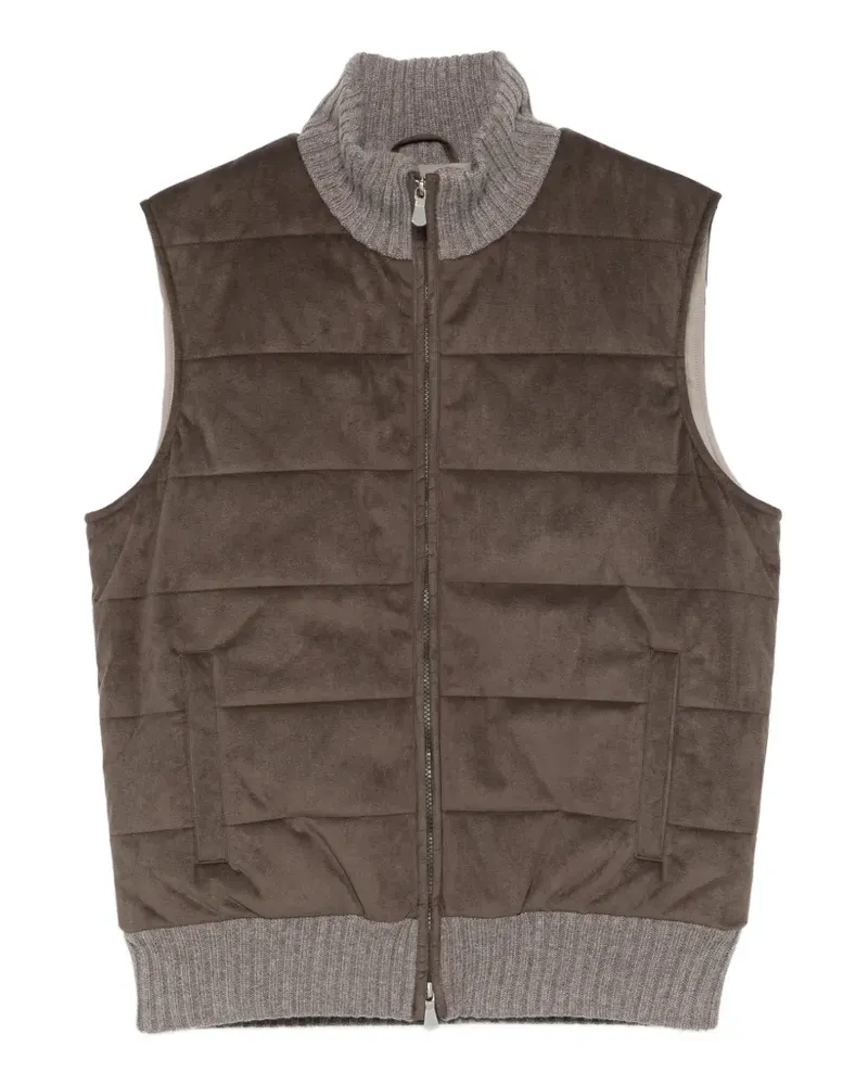 Gran Sasso Gesteppte Weste - Grau Grau