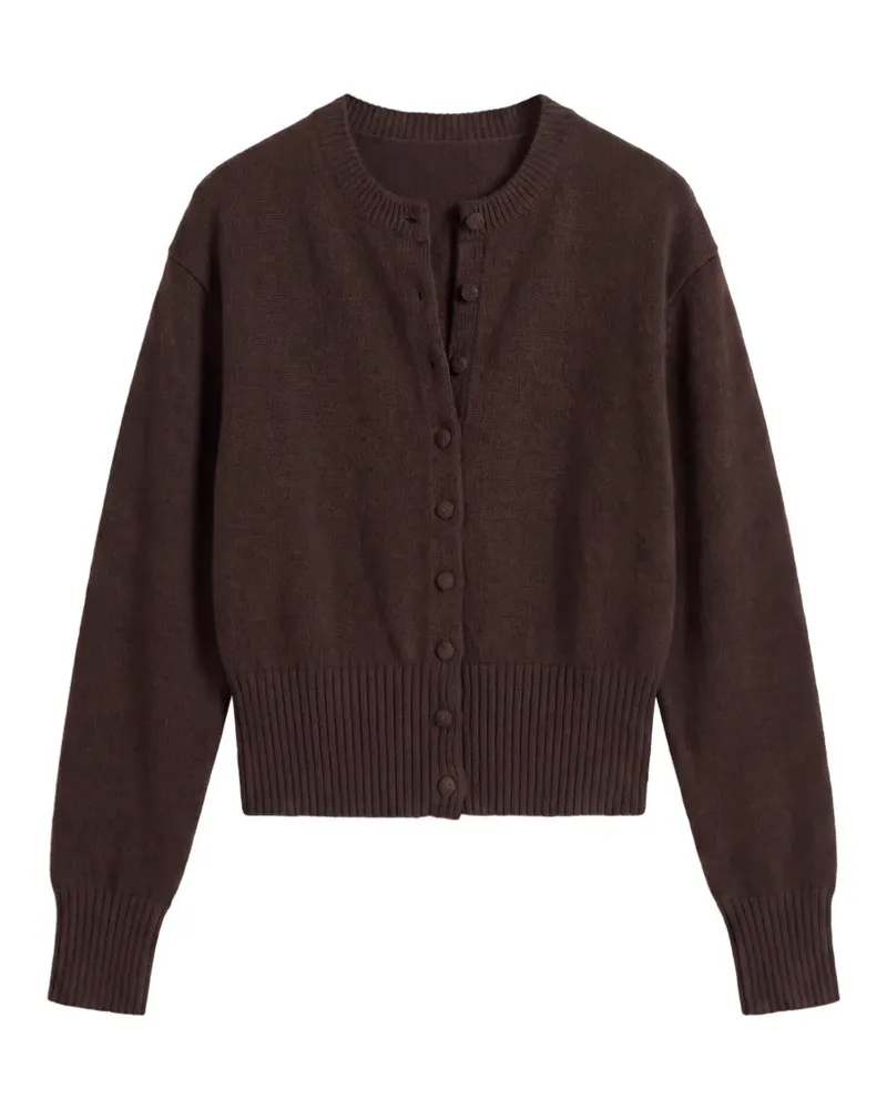 Reformation Ronnie cardigan - Braun Braun
