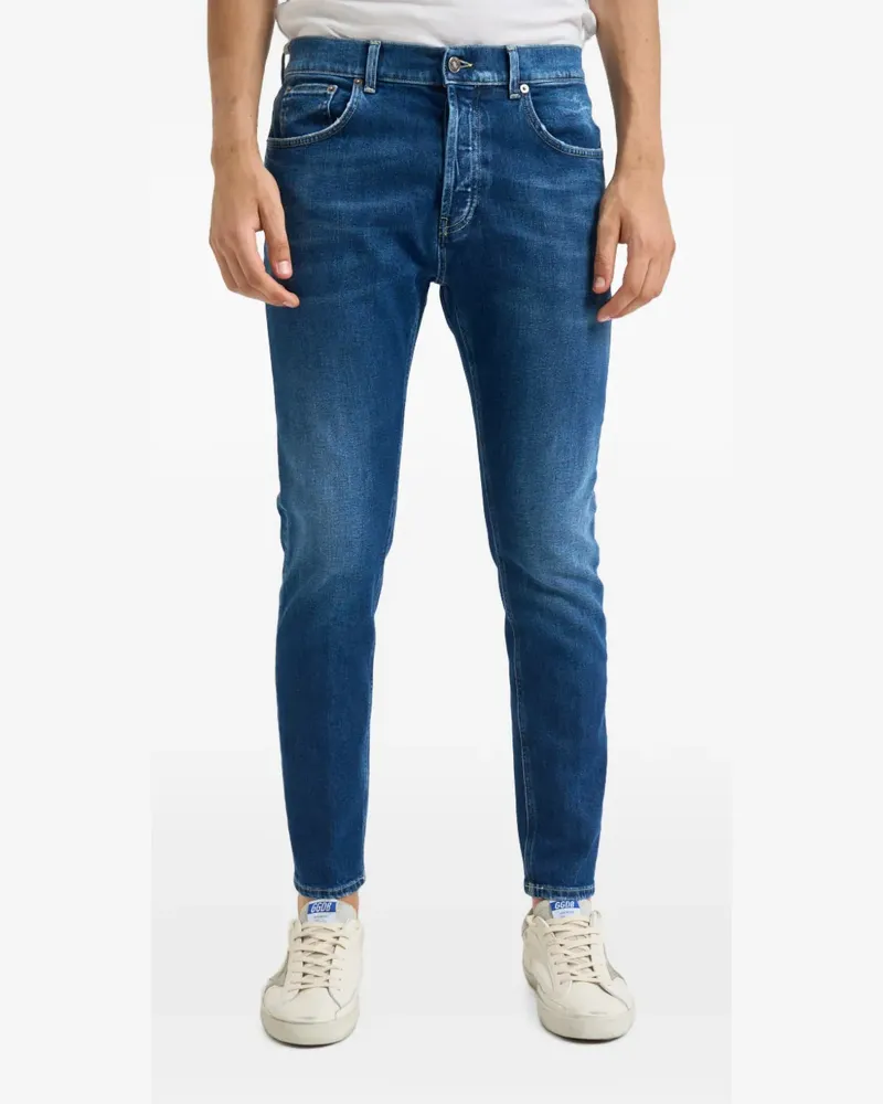 Dondup Dian faded whiskered jeans - Blau Blau