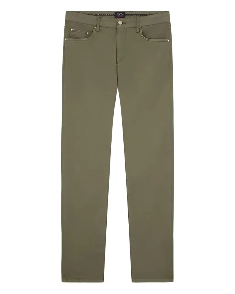 Paul & Shark Five-Pocket-Hose - Grün Grün