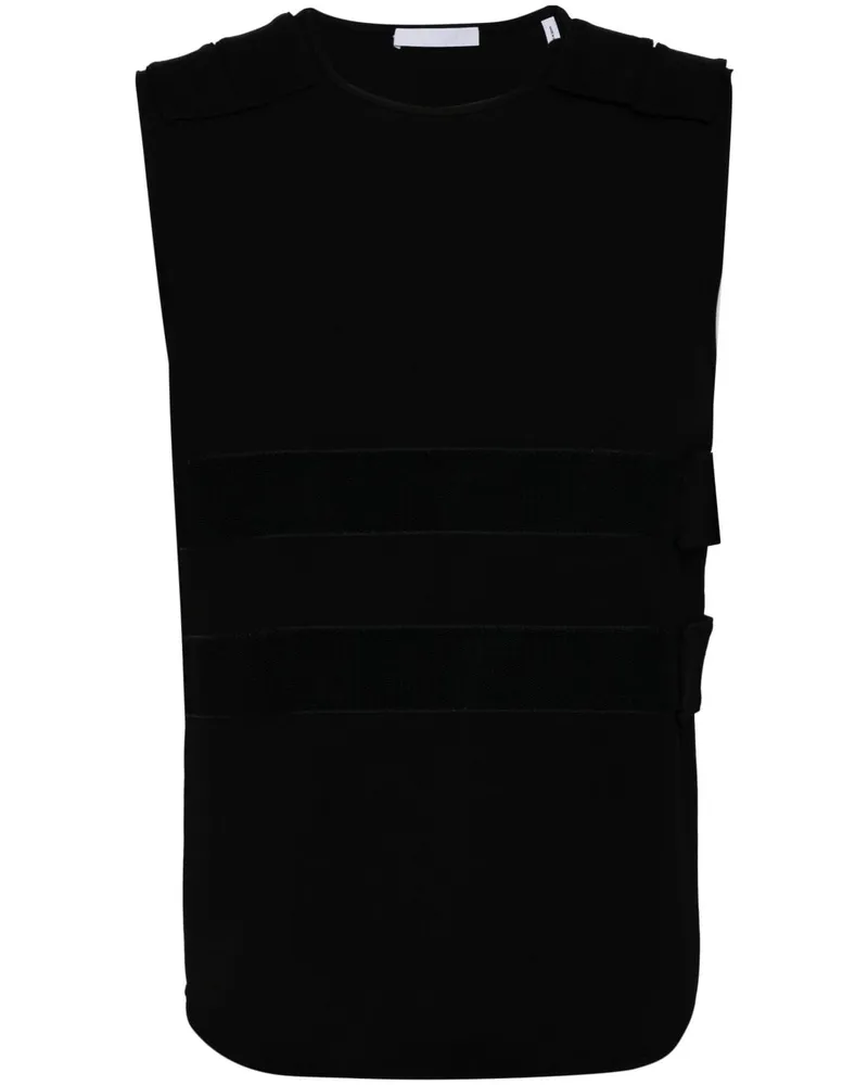 Helmut Lang Armour Weste - Schwarz Schwarz