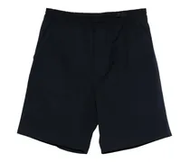 Shorts mit elastischem Bund - Blau