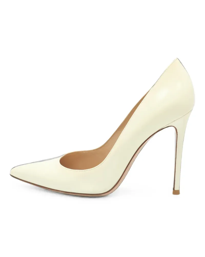 Gianvito Rossi pointed-toe pumps - Nude Nude