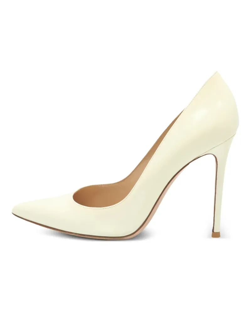 Gianvito Rossi Pumps mit spitzer Kappe - Nude Nude