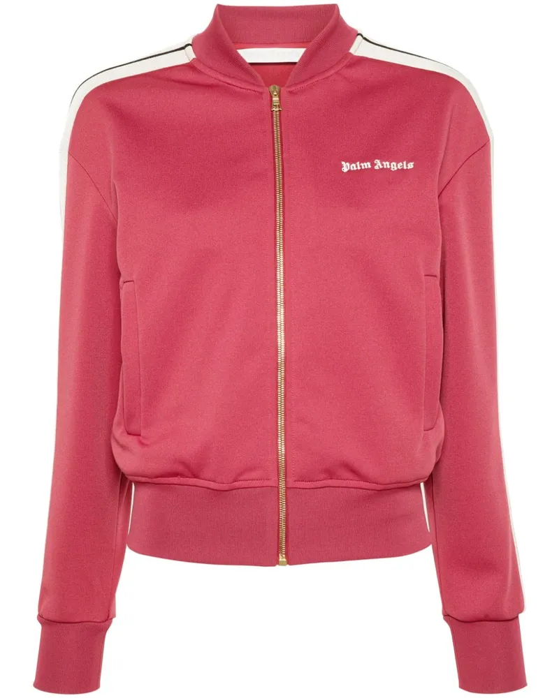 Palm Angels Bomberjacke mit Logo-Stickerei - Rot Rot