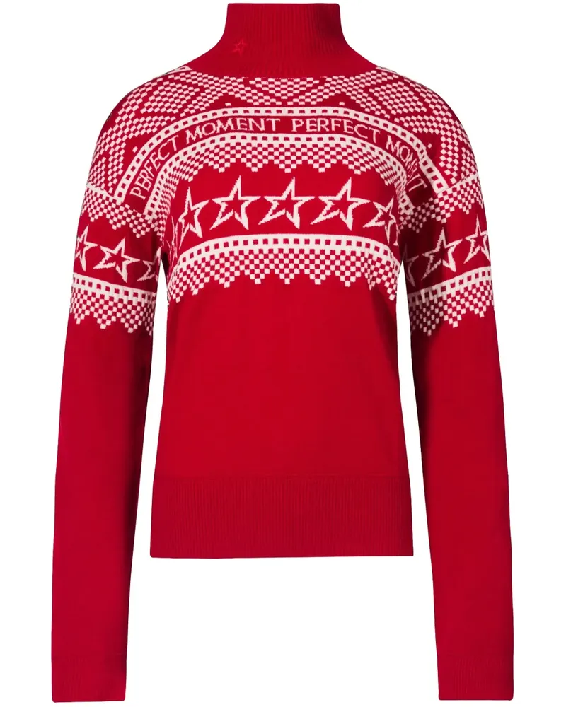 Perfect Moment Holiday Pullover - Rot Rot