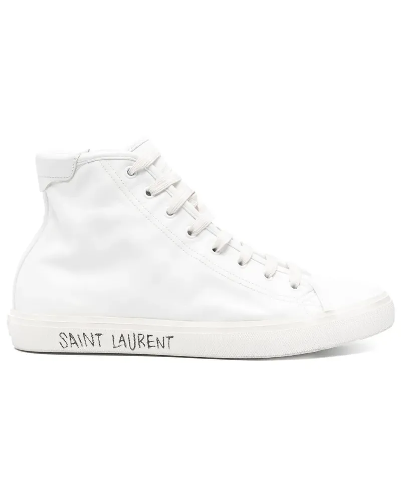 Saint Laurent Malibu Sneakers - Weiß Weiß