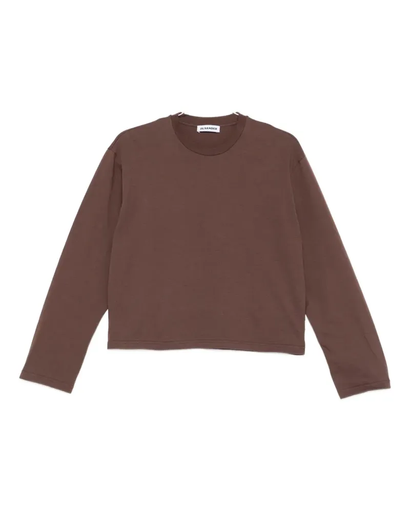 Jil Sander long-sleeve T-shirt - Braun Braun