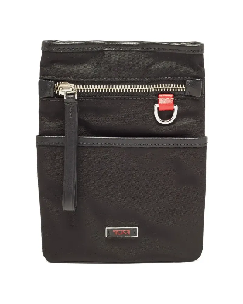 Tumi Etui mit Logo-Schild - Schwarz Schwarz