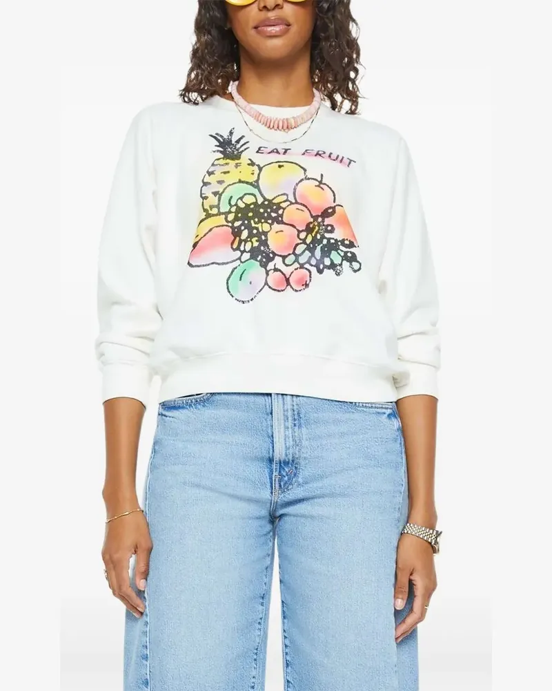 Mother The Concert Sweatshirt - Weiß Weiß
