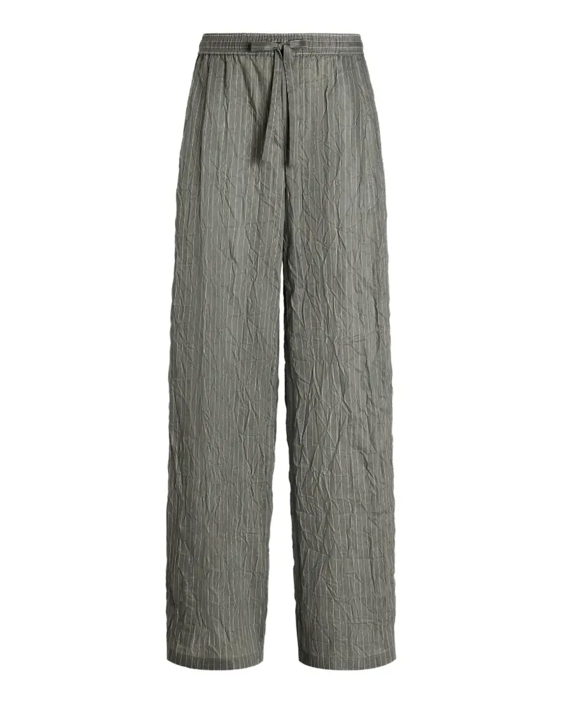 Dolce & Gabbana Hose aus Leinengemisch - Grau Grau