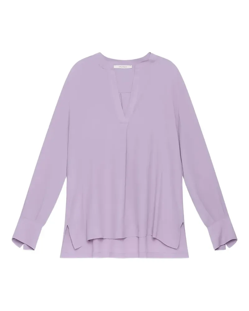 Maliparmi V-neck split top - Violett Violett