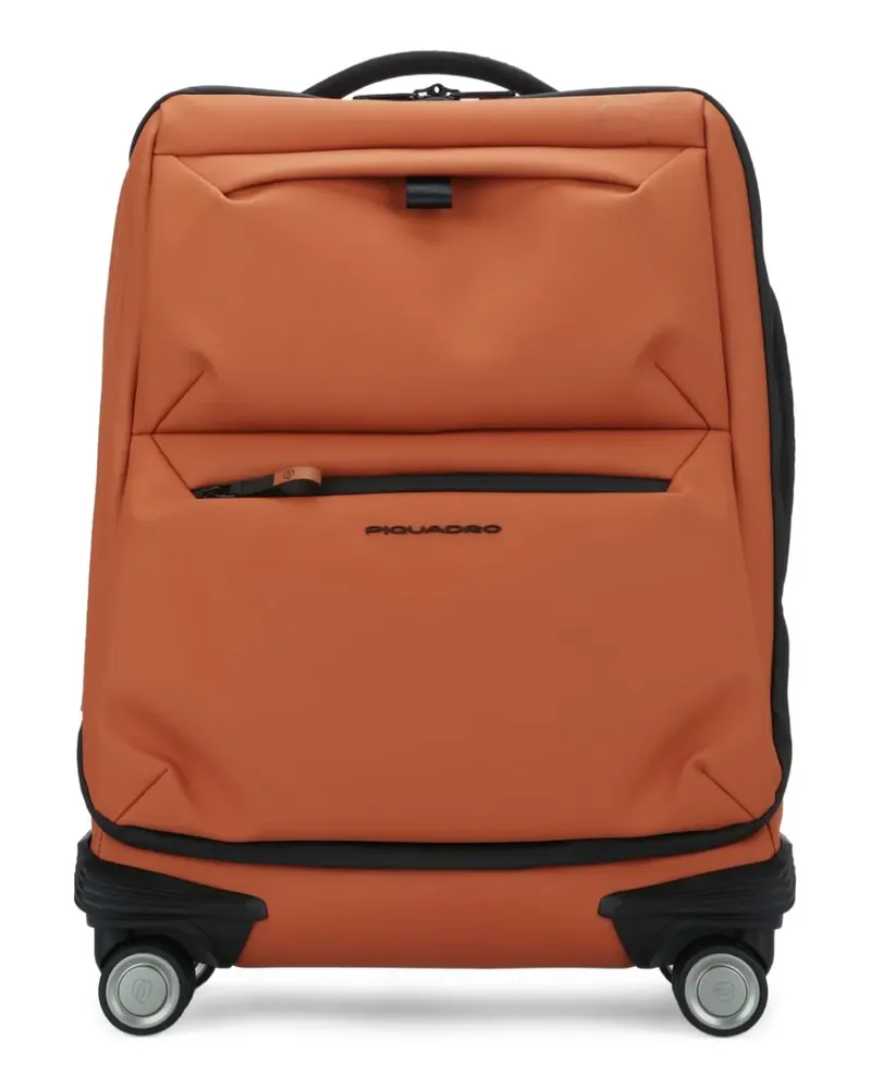 Piquadro four-wheel cabin suitcase - Orange Orange