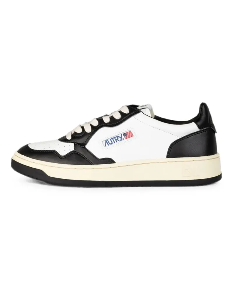 AUTRY Medalist panelled leather sneakers - Weiß Weiß