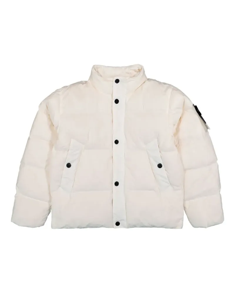Stone Island 4100109 crinkle reps NY down jacket - Nude Nude