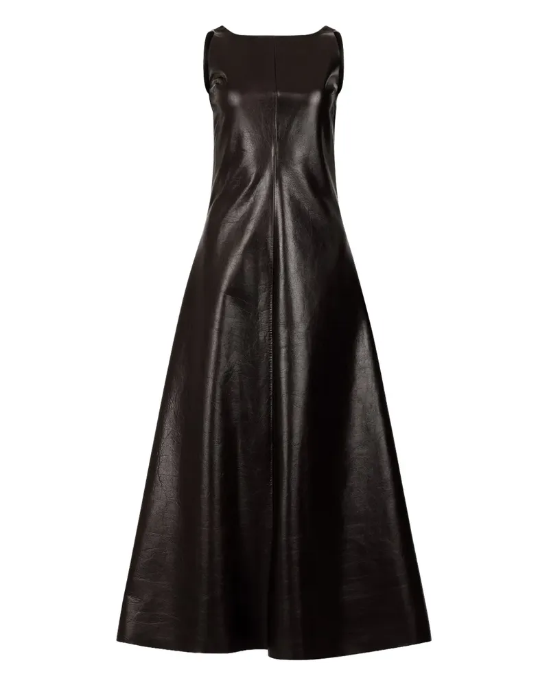 Entire Studios Ärmelloses Midikleid - Braun Braun