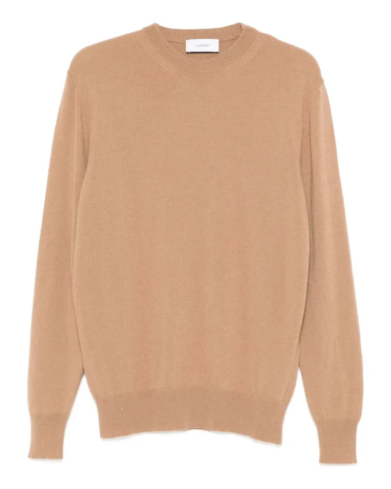 LARDINI Pullover mit Rundhalsausschnitt - Nude Nude