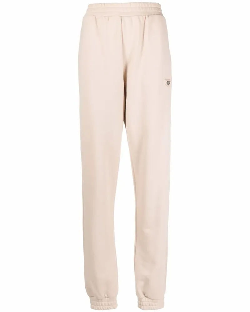 Philipp Plein Jogginghose mit hohem Bund - Nude Nude