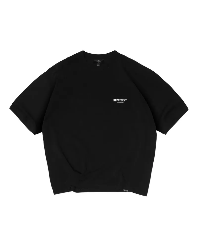 REPRESENT Owners' Club logo-print T-shirt - Schwarz Schwarz