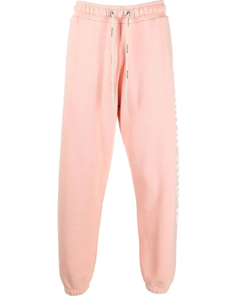 Palm Angels Jogginghose mit Logo-Print Rosa