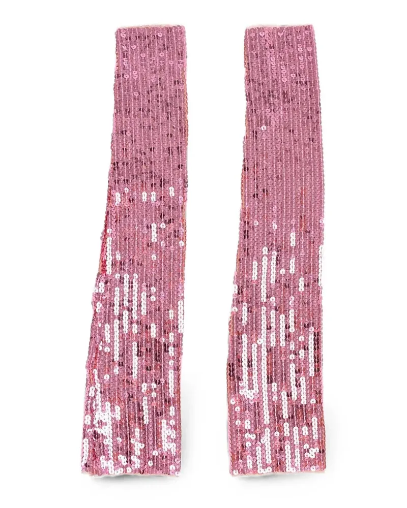 Dsquared2 sequin-embellished gloves - Rosa Rosa