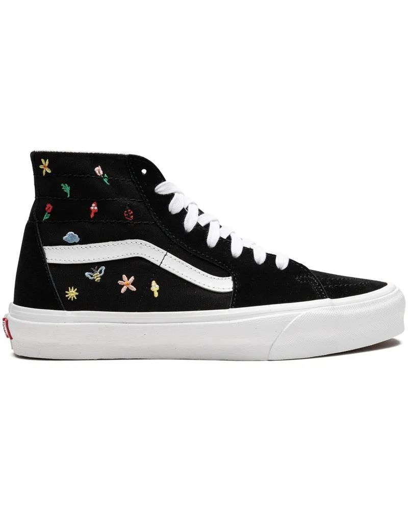 Vans Sk8 Hi Tapered Garden Party Sneakers Schwarz