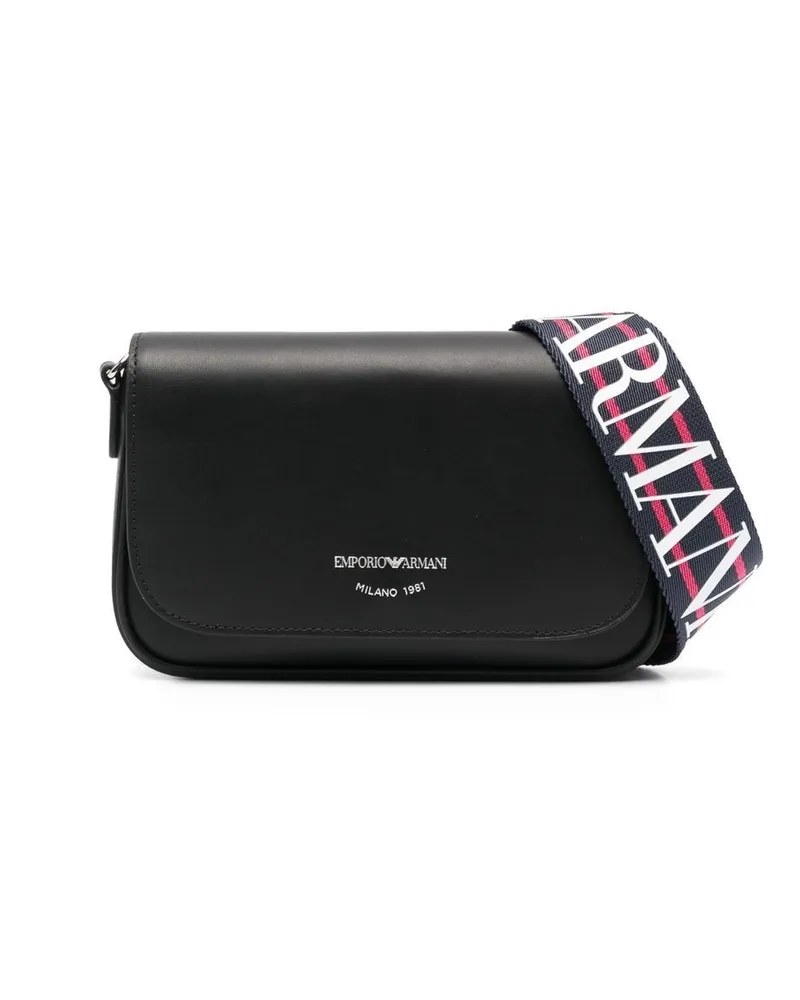 Emporio Armani Mini Ari Tasche - Schwarz Schwarz