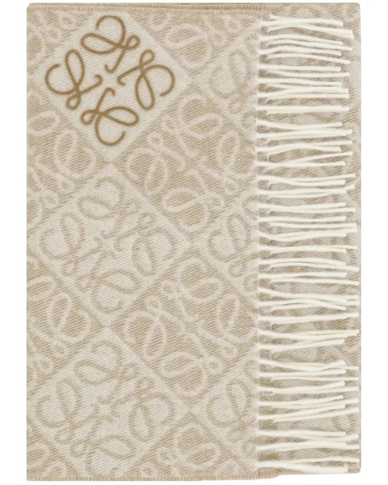 Loewe Anagram Schal - Nude Nude
