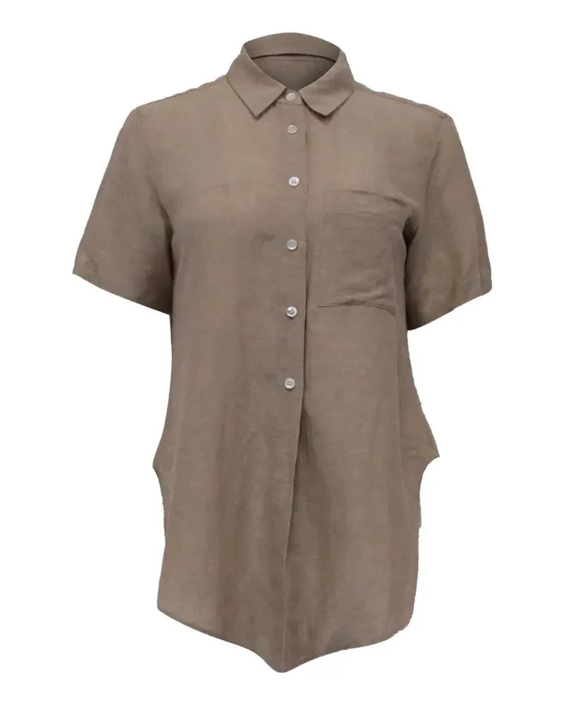 Theory Hemd mit Knopfleiste - Nude Nude