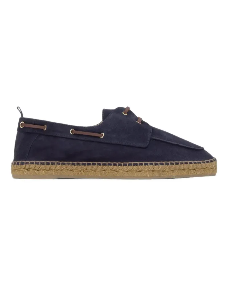 Castañer Espadrilles mit Schnürung - Blau Blau