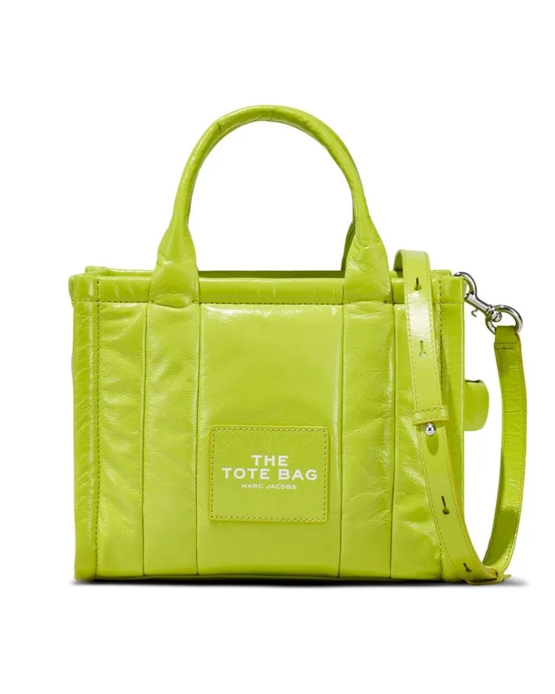 Marc Jacobs Kleine The Shiny Crinkle Tote Handtasche - Grün Grün