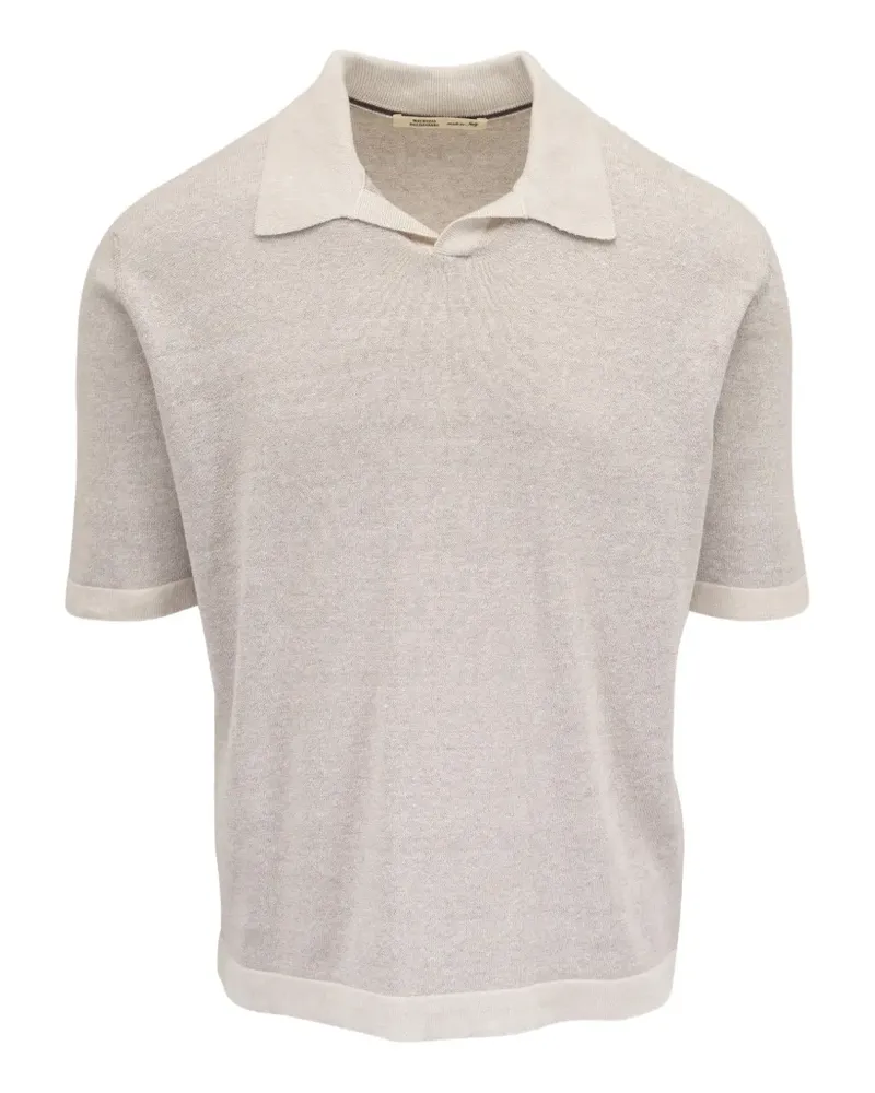 Maurizio Baldassari short-sleeve knit T-shirt - Nude Nude