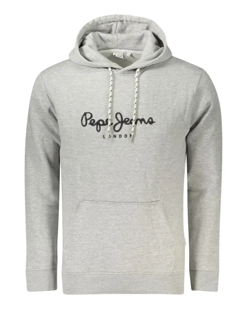 Pepe Jeans logo-print hoodie - Grau Grau