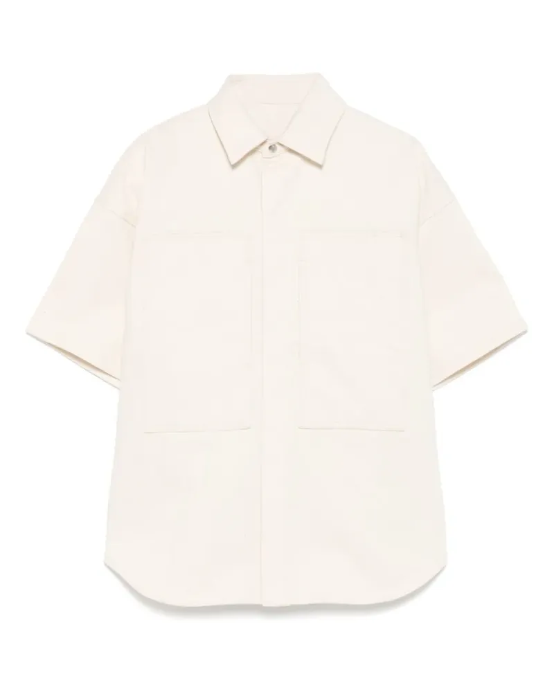 Jil Sander Hemd aus Twill - Nude Nude