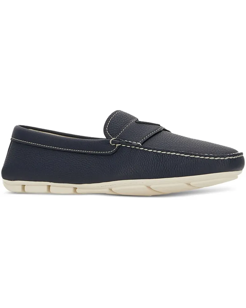 Prada Loafer mit Triangel-Logo - Blau Blau